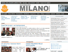 Tablet Screenshot of movimentomilanocivica.it